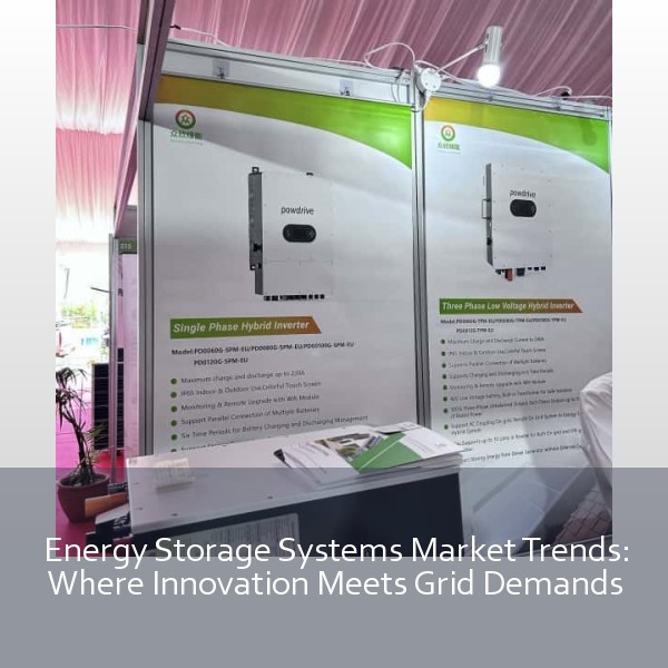 Energy Storage Systems Market Trends: Where Innovation Meets Grid Demands